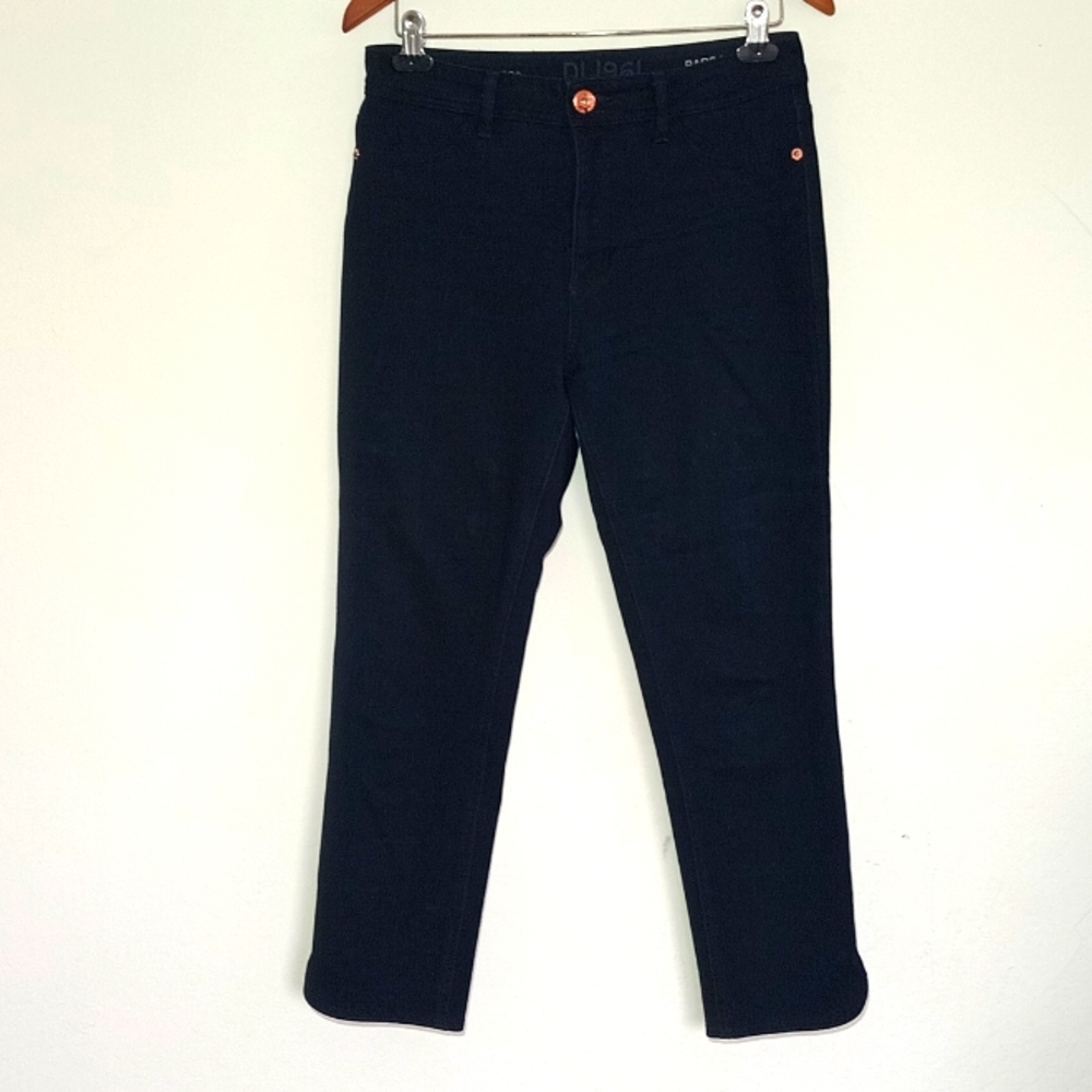 DL1961 Bardot High Rise Cropped in Flatiron Wash Jeans Size 30